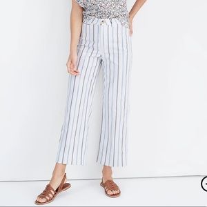 Madewell Wide-Leg Crop Pants